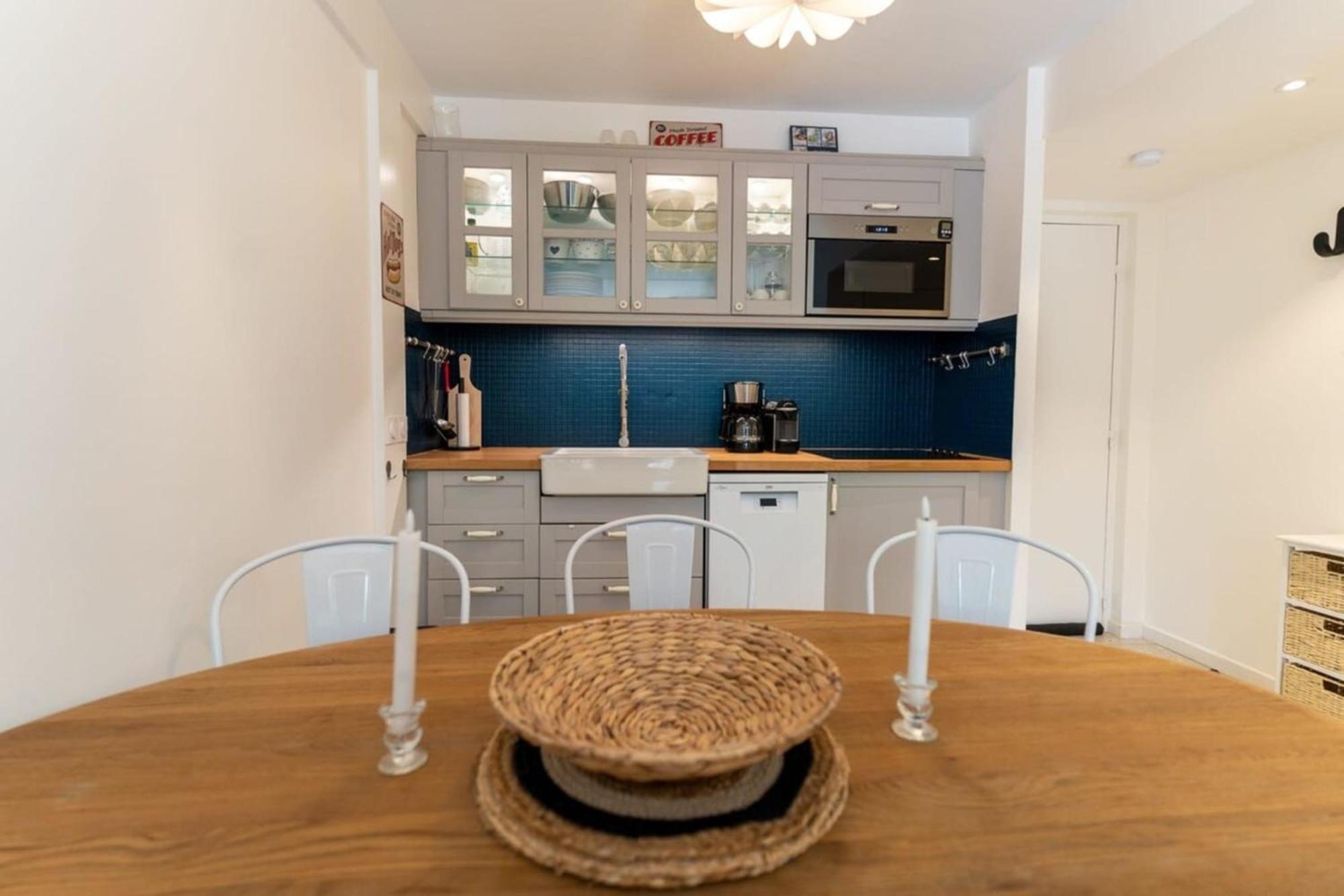 Beautiful Flat With Swimming Pool Tennis Court And Private Car Parking 109 Le Touquet Exteriér fotografie