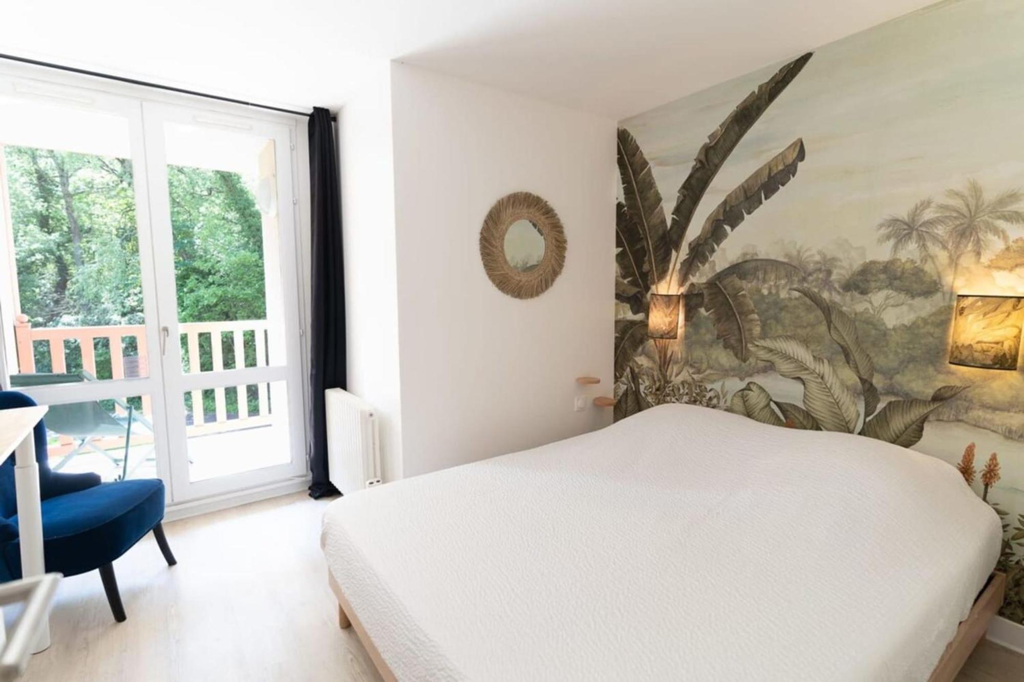 Beautiful Flat With Swimming Pool Tennis Court And Private Car Parking 109 Le Touquet Exteriér fotografie