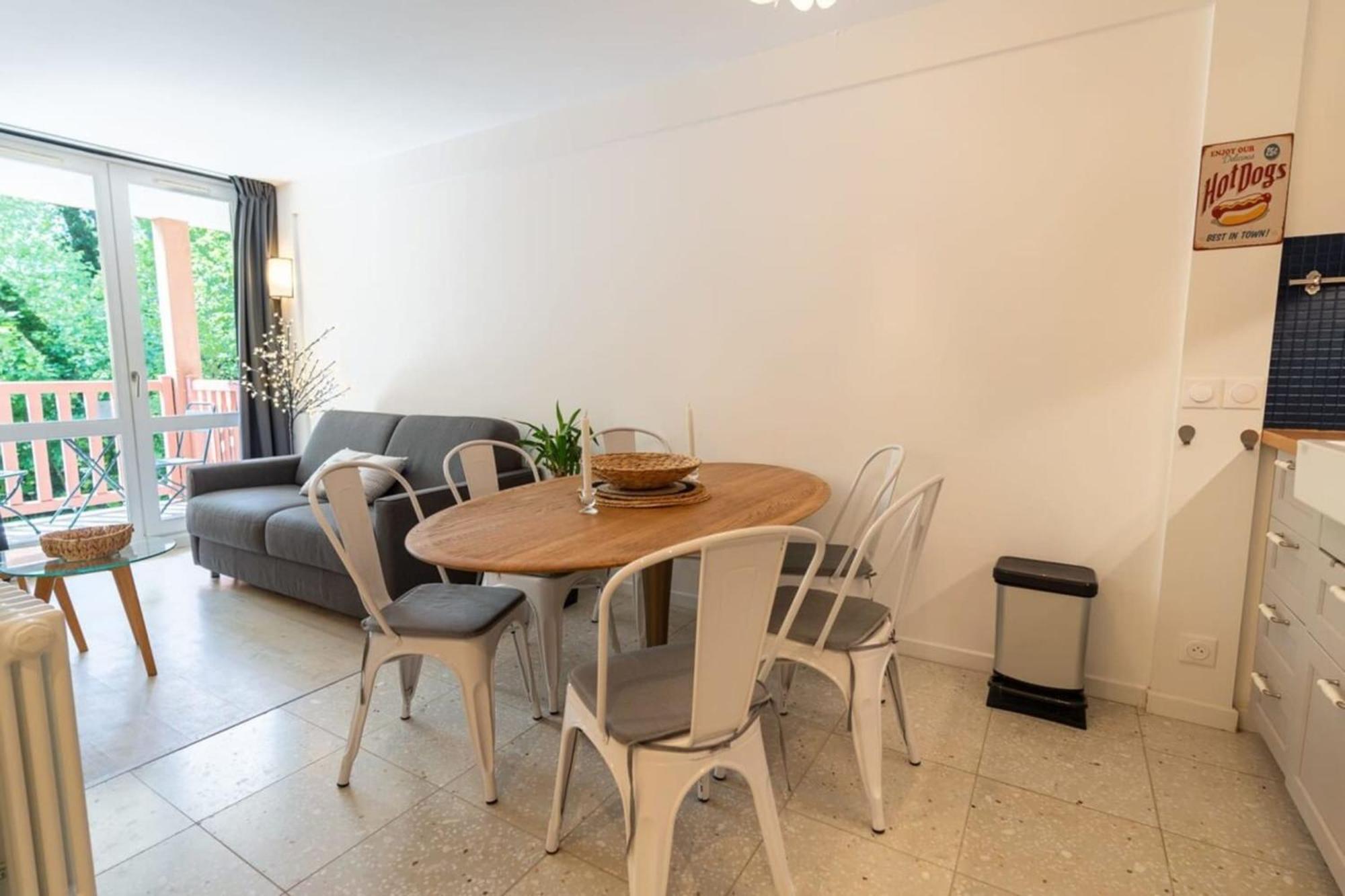 Beautiful Flat With Swimming Pool Tennis Court And Private Car Parking 109 Le Touquet Exteriér fotografie